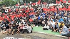 Demo 214 Berakhir Tertib dan Damai, Polri Terima Kasih Kepada Para Mahasiswa